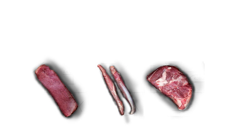 portioned boneless lamb